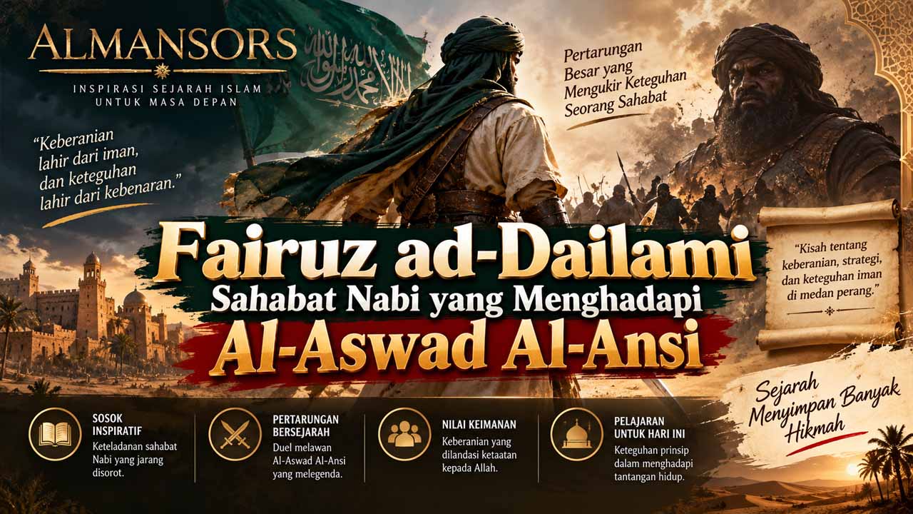 Fairuz ad-Dailami, Sahabat Nabi yang Menghadapi Al-Aswad Al-Ansi