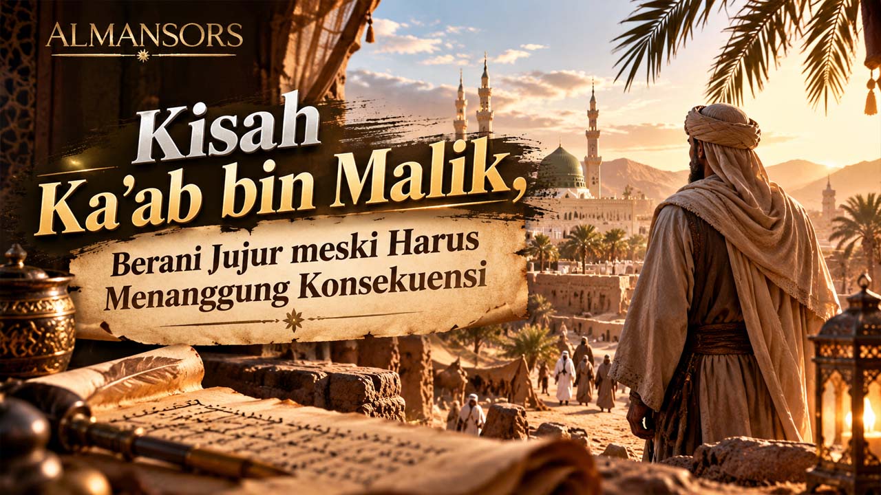 Kisah Ka’ab bin Malik, Berani Jujur meski Harus Menanggung Konsekuensi